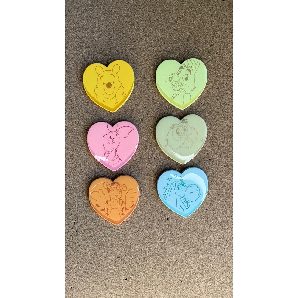 Loungefly Disney Winnie the Pooh Candy Heart Pin (FULL SET)